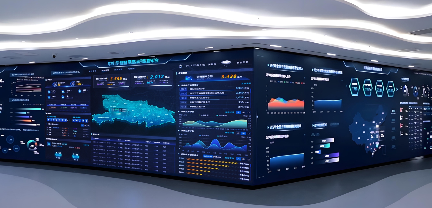 中小學智慧食堂綜合監管平臺